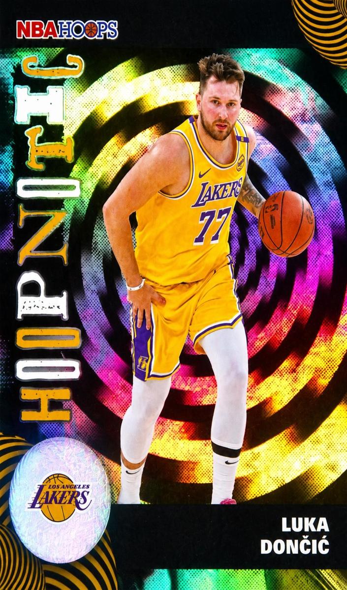 2025 Topps NBA Hoops Hoopnotic Luka Doncic #HN-10 card