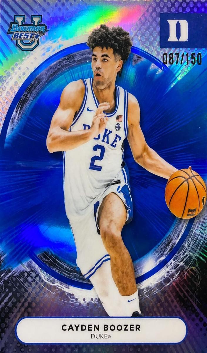 2025 Cayden Boozer [Blue Refractor] #97