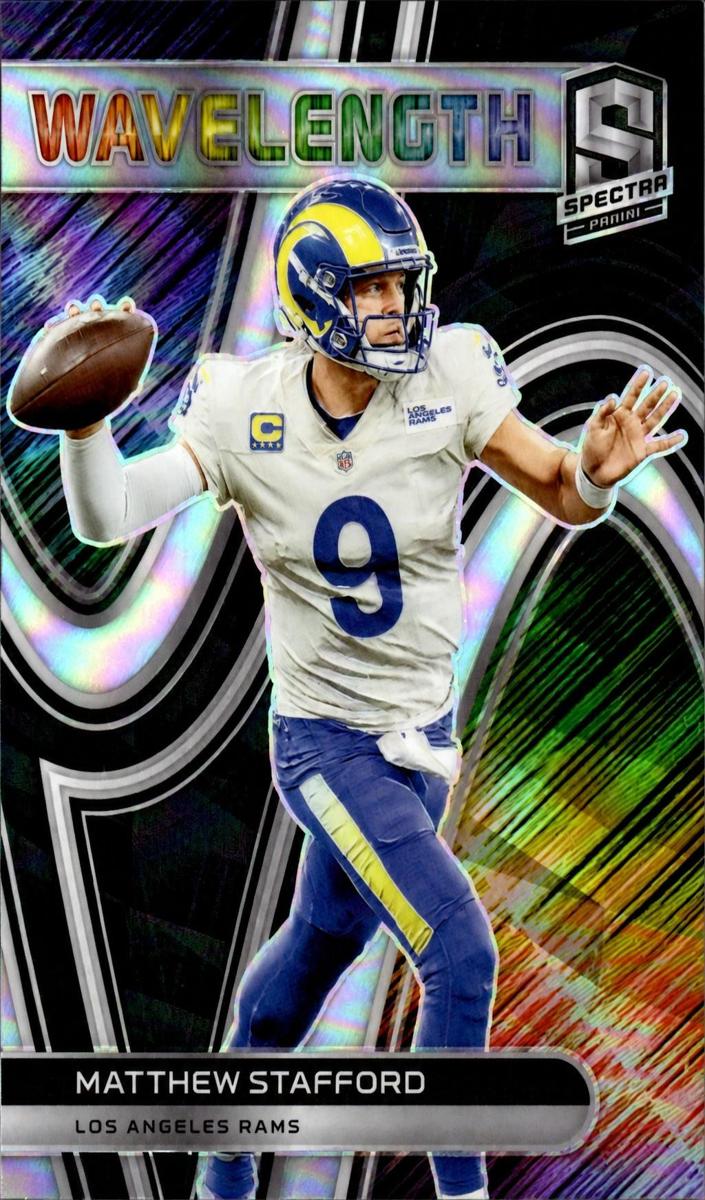 2022 Panini Spectra Matthew Stafford #WVE-1 card