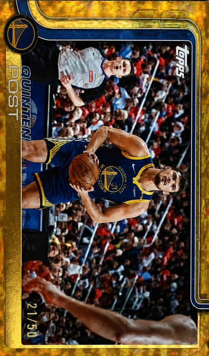 Quinten Post 2025 Topps Basketball card