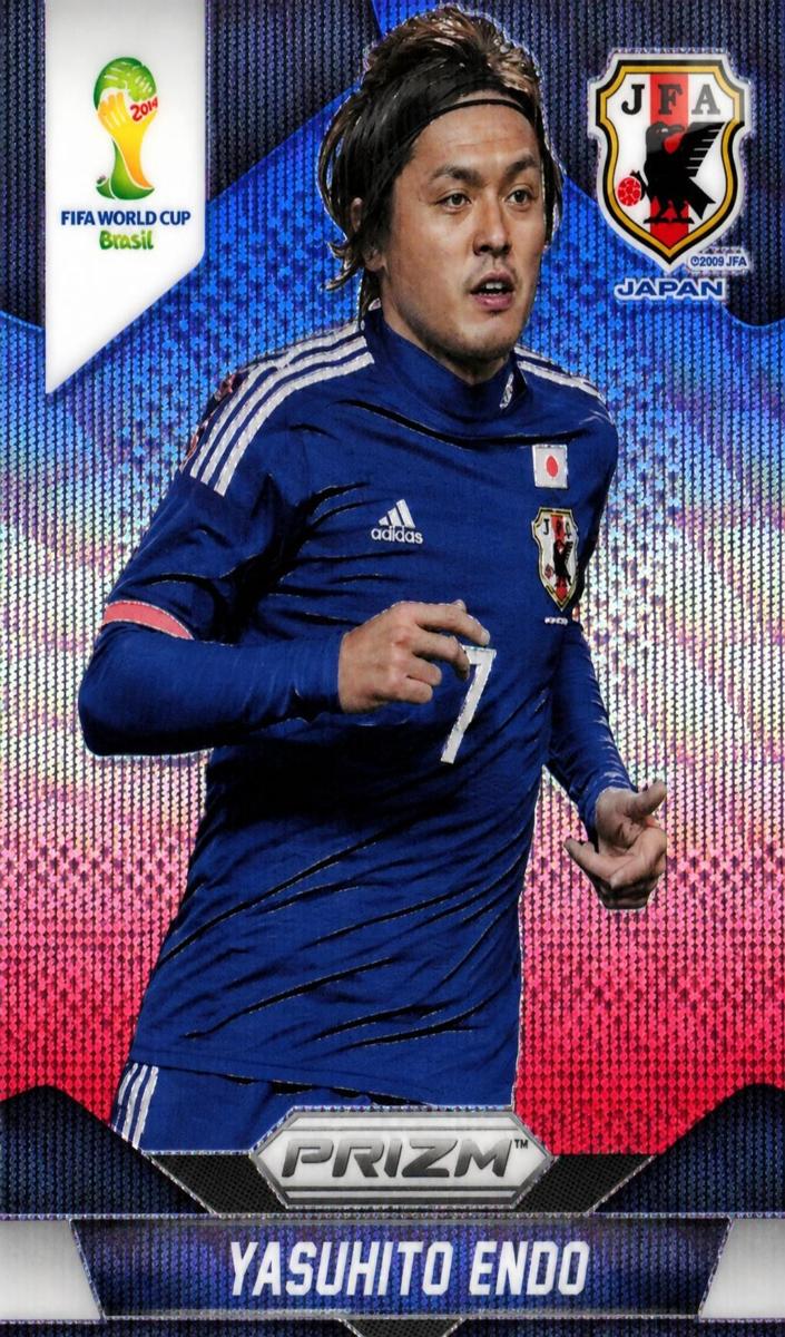 2014 Yasuhito Endo [Blue and Red Wave] #199
