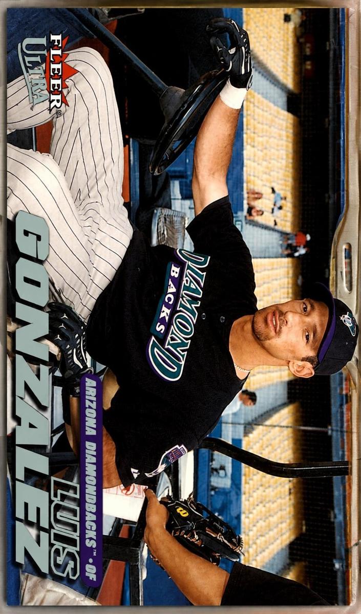 2001 Luis Gonzalez [Platinum Medallion] #117