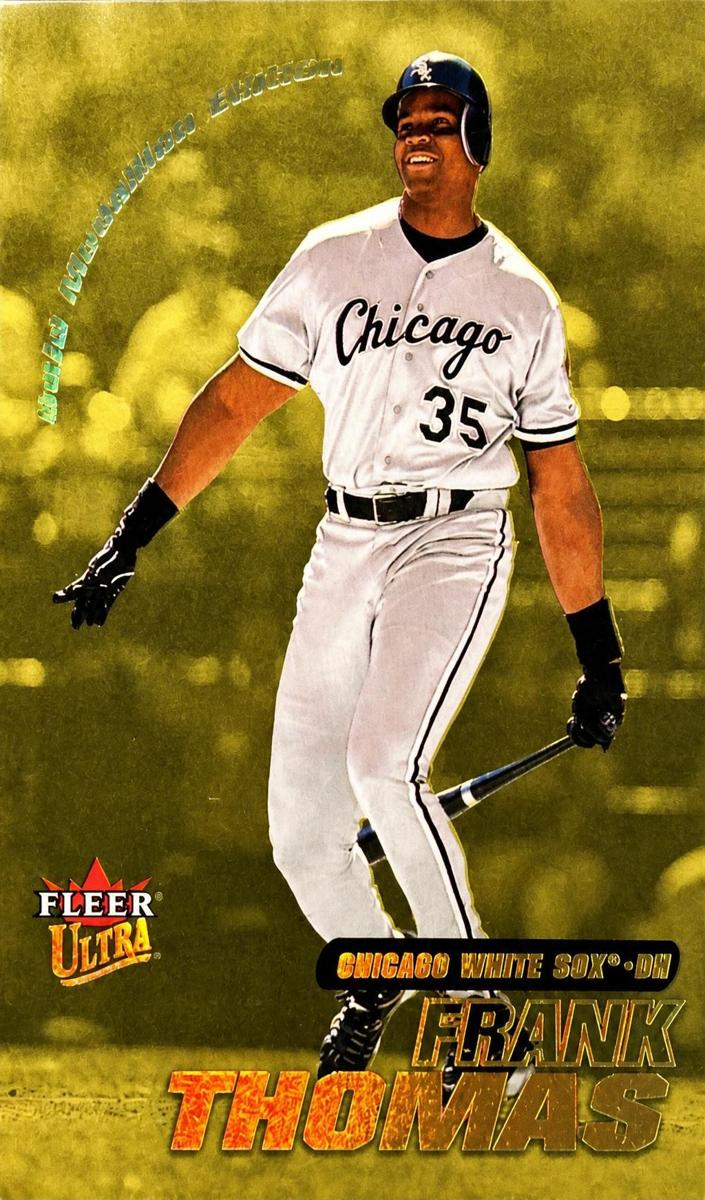 2001 Frank Thomas [Gold Medallion] #137