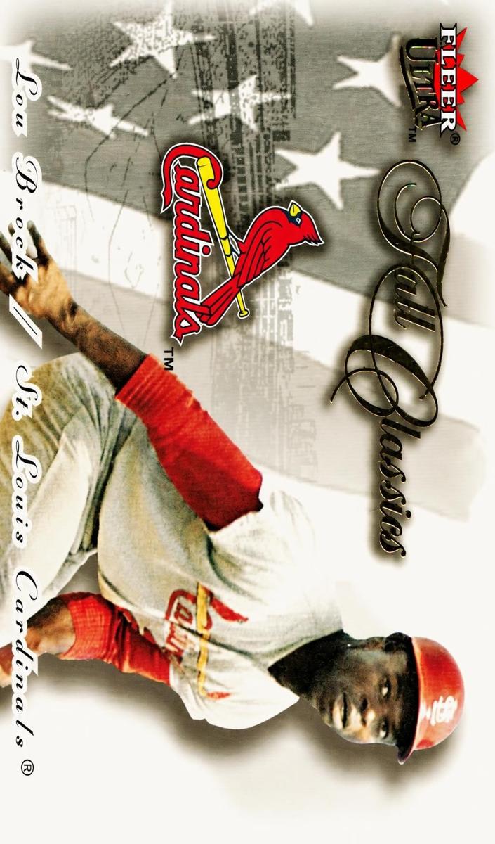 2001 Lou Brock #25FC