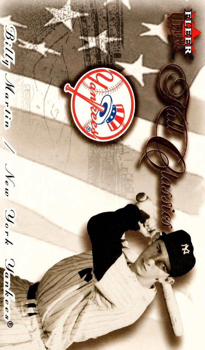 2001 Billy Martin #37FC