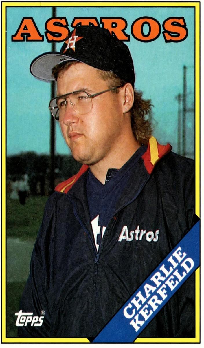 1988 Topps Charlie Kerfeld #608 card