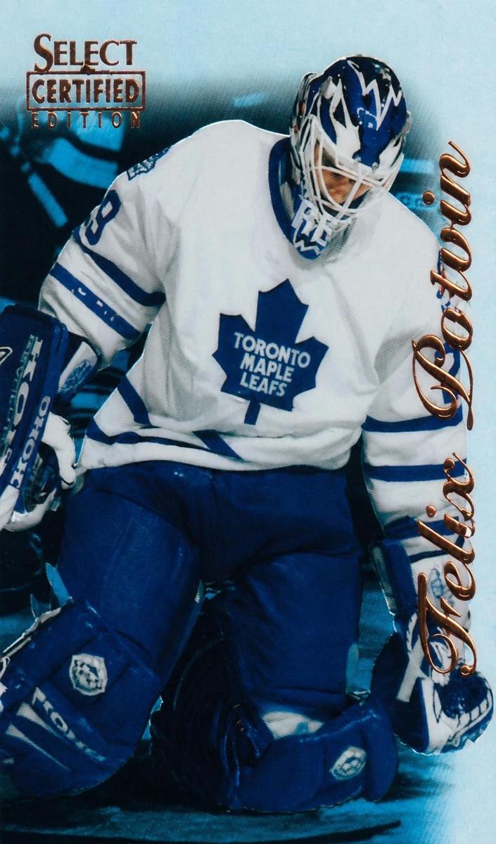 1996 Felix Potvin [Mirror Blue] #31