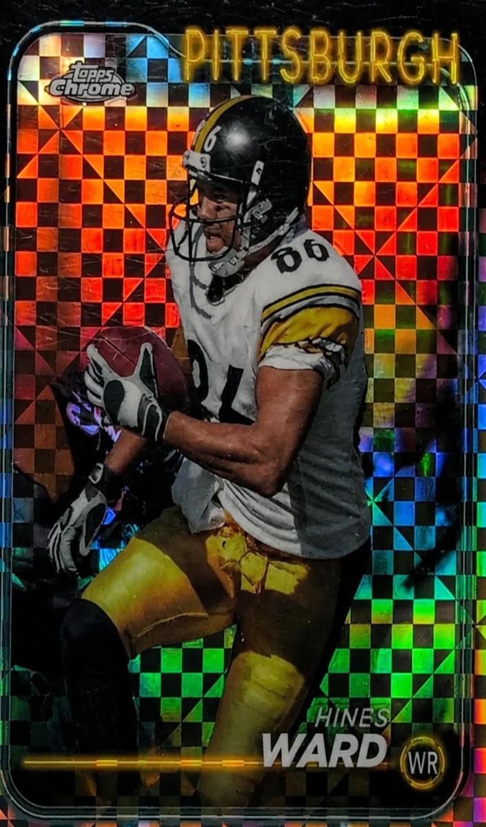 Hines Ward 2024 Topps Chrome Football card
