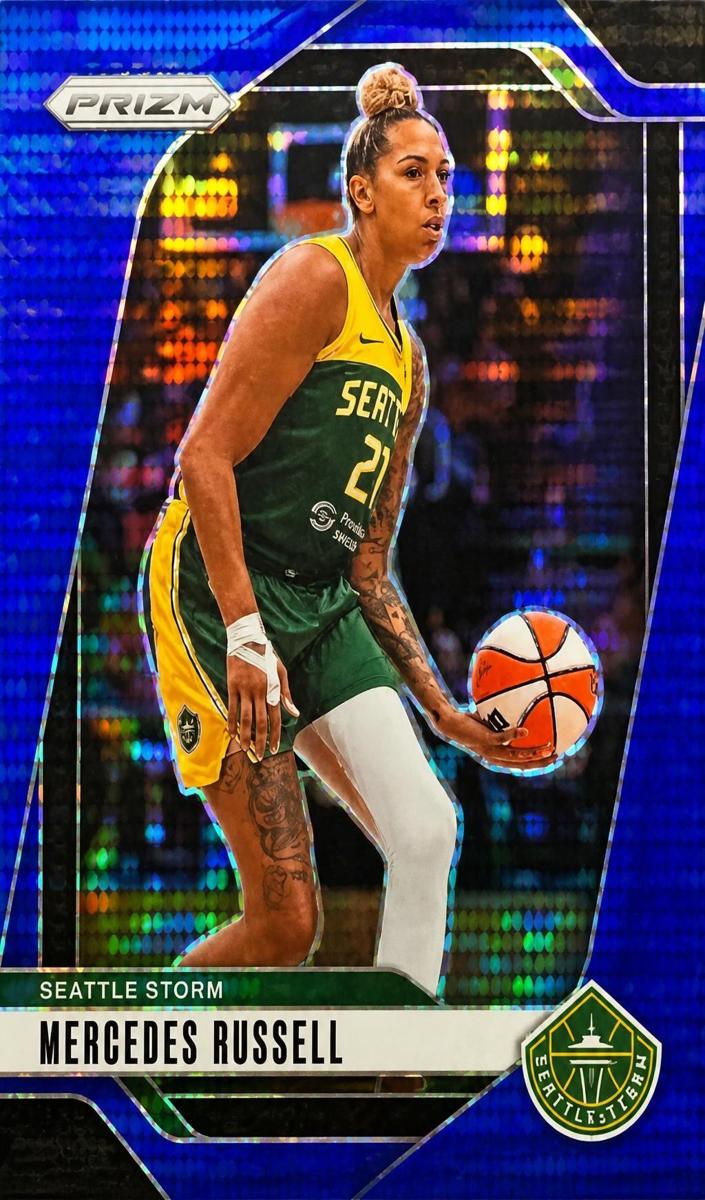 Mercedes Russell 2024 Prizm WNBA card