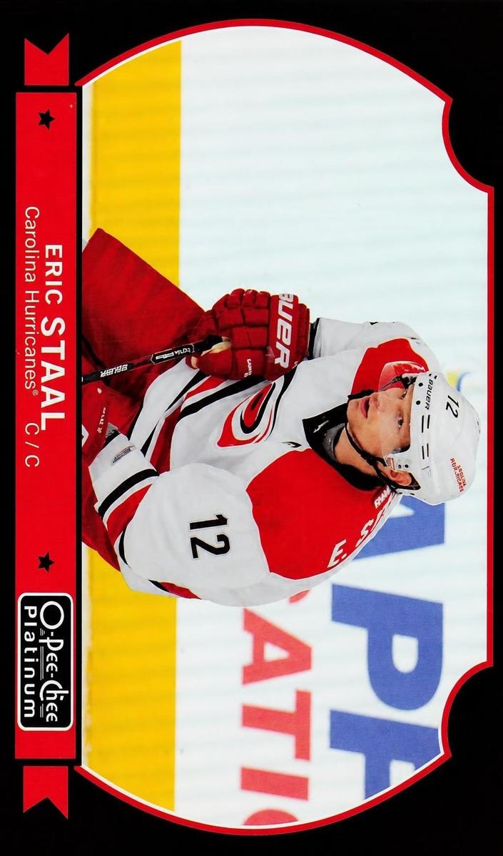 2014 O-Pee-Chee Platinum Eric Staal #48 card