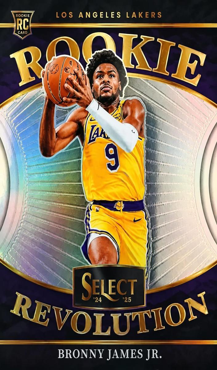2024 Panini Prizm Manga Bronny James Jr. #3 card