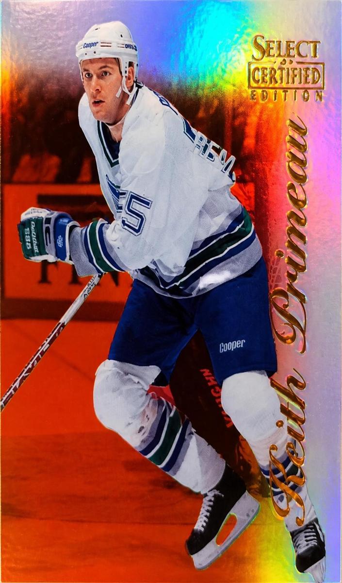 1996 Select Certified Keith Primeau [Mirror Blue] #40 card