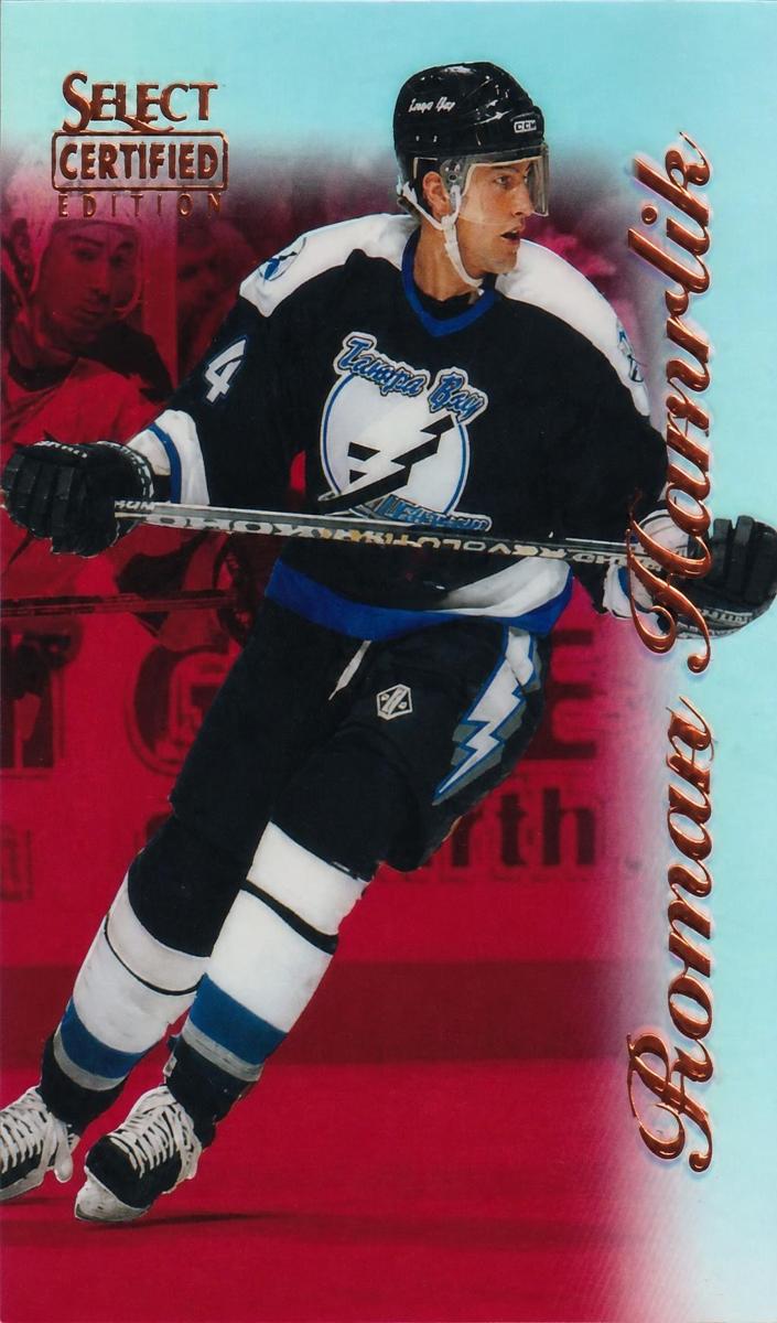 1996 Roman Hamrlik [Mirror Red] #48