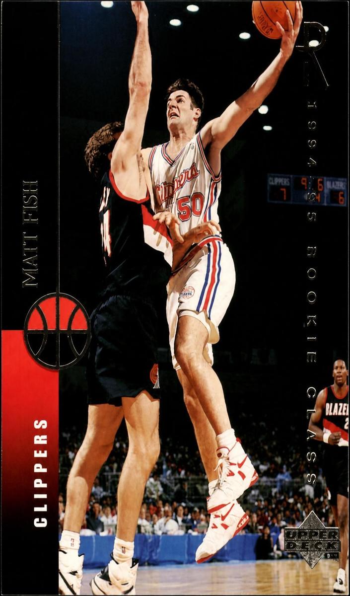 1994 Upper Deck Matt Fish #258 card