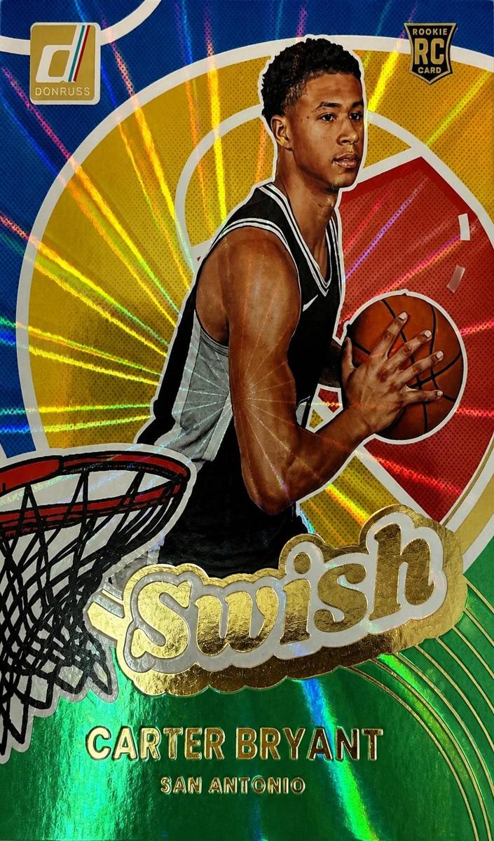 Carter Bryant 2025-26 Donruss Basketball card