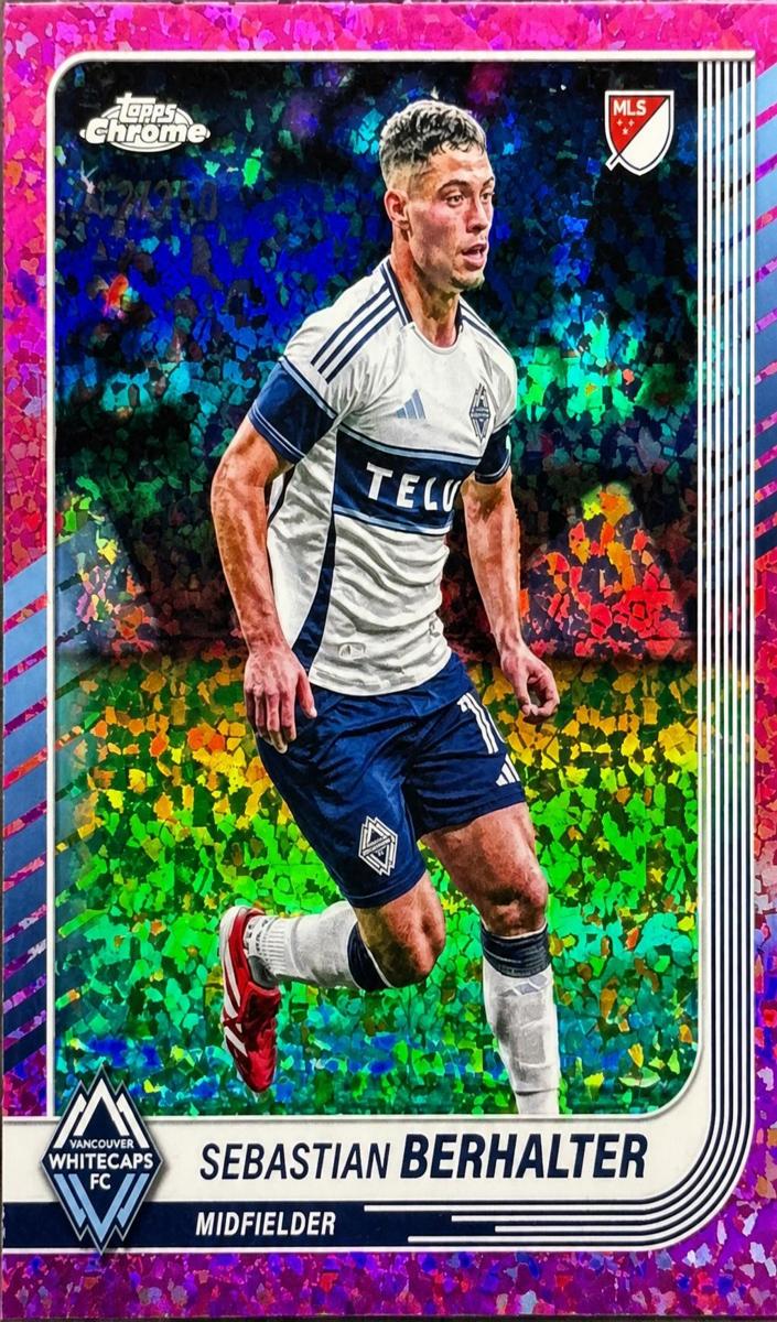 2025 Sebastian Berhalter [Pink Mini-Diamonds Refractor] #170