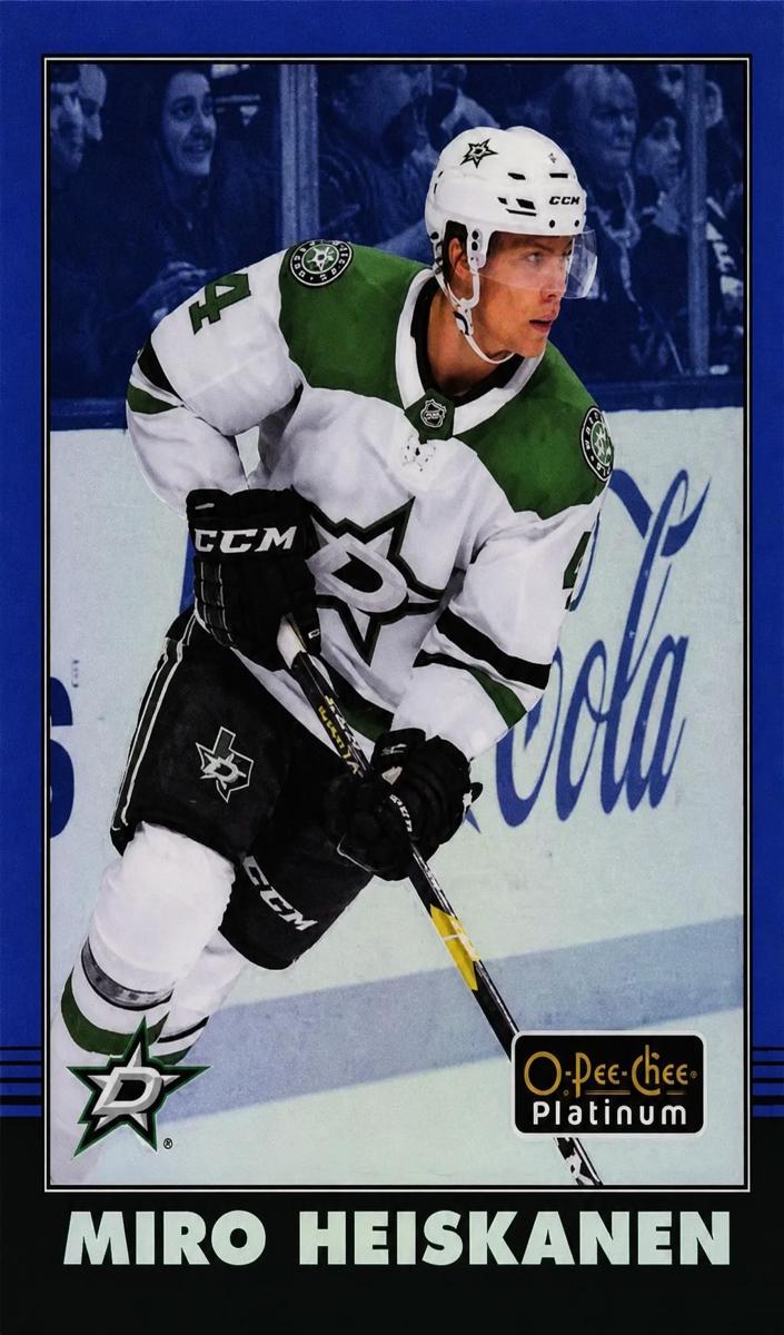 2020 O-Pee-Chee Platinum Miro Heiskanen [Rainbow] #R-21 card