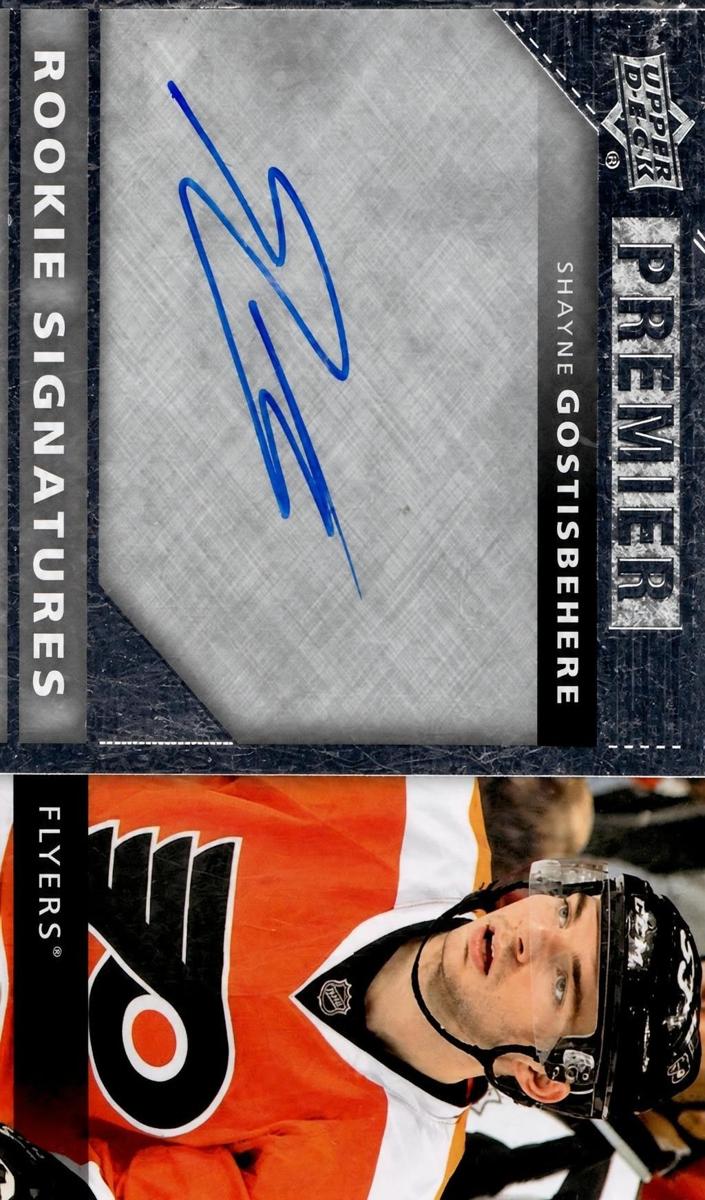 2014 Upper Deck Premier Shayne Gostisbehere #RPS-SG card
