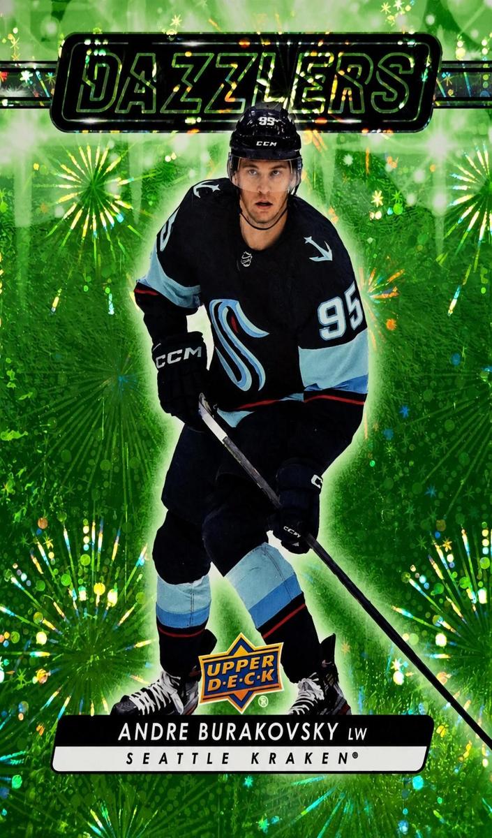 2023 Upper Deck Andre Burakovsky [Green] #DZ-18 card