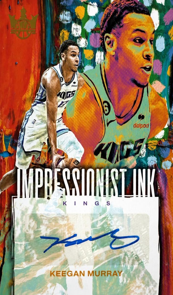 2023 Panini Court Kings Keegan Murray #II-KEG card