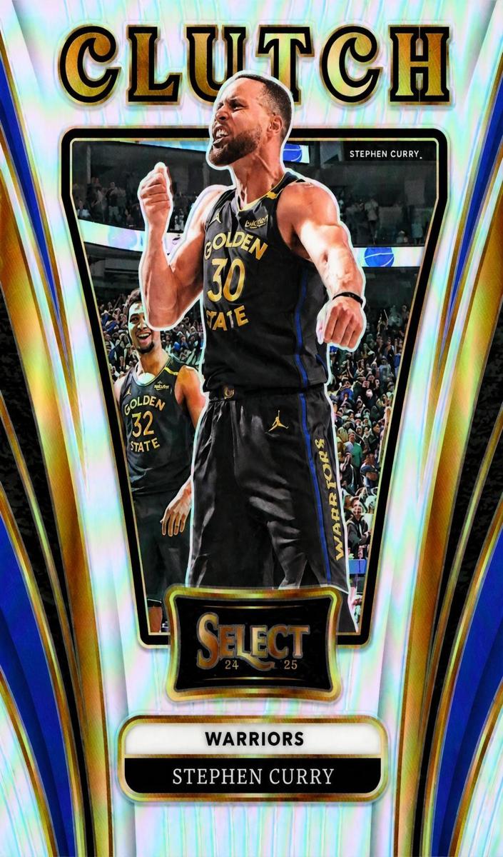 2024 Panini Totally Certified Gold Team Stephen Curry #11 card