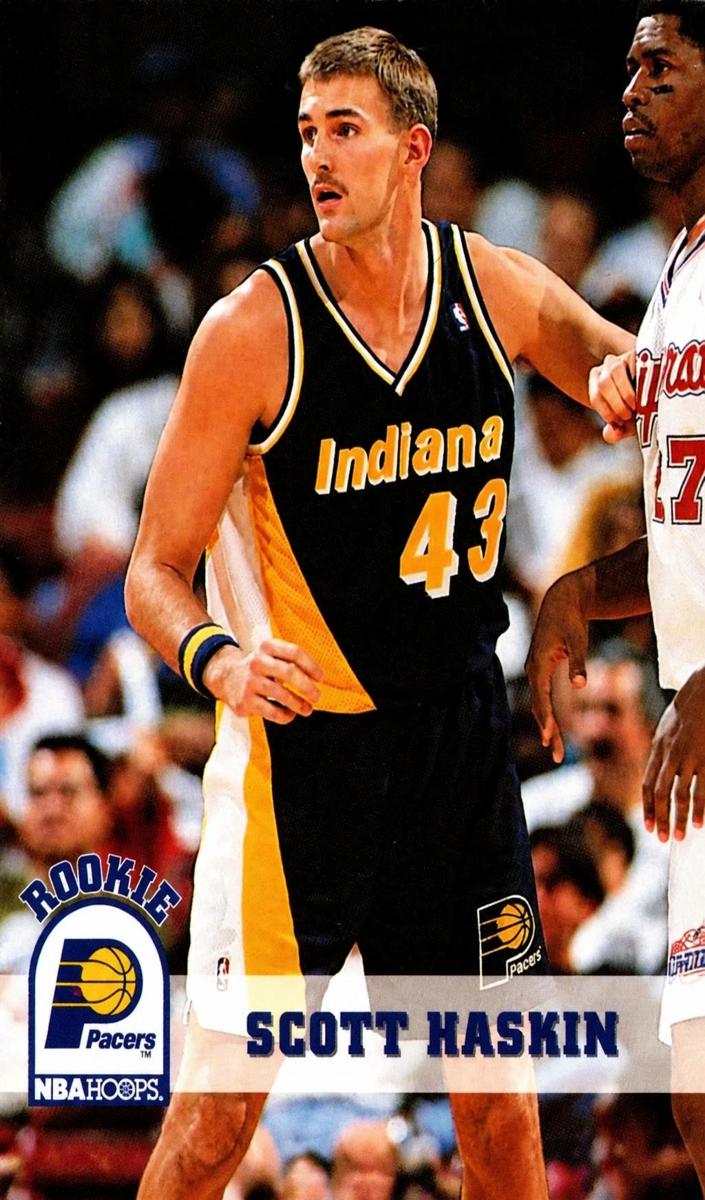 1993 Hoops Scott Haskin #346 card