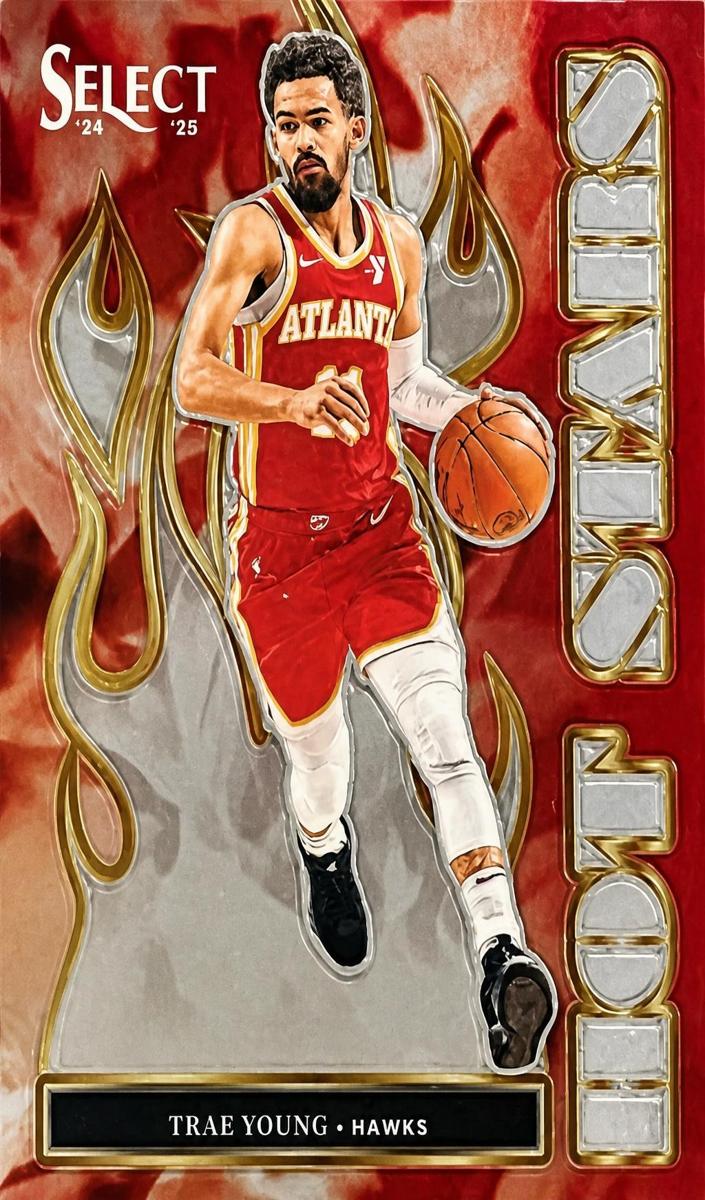 2022 Panini Select Trae Young #1 card