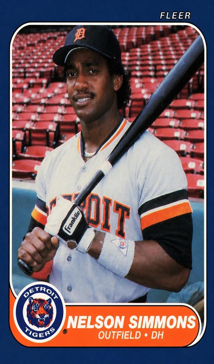 1986 Nelson Simmons #238