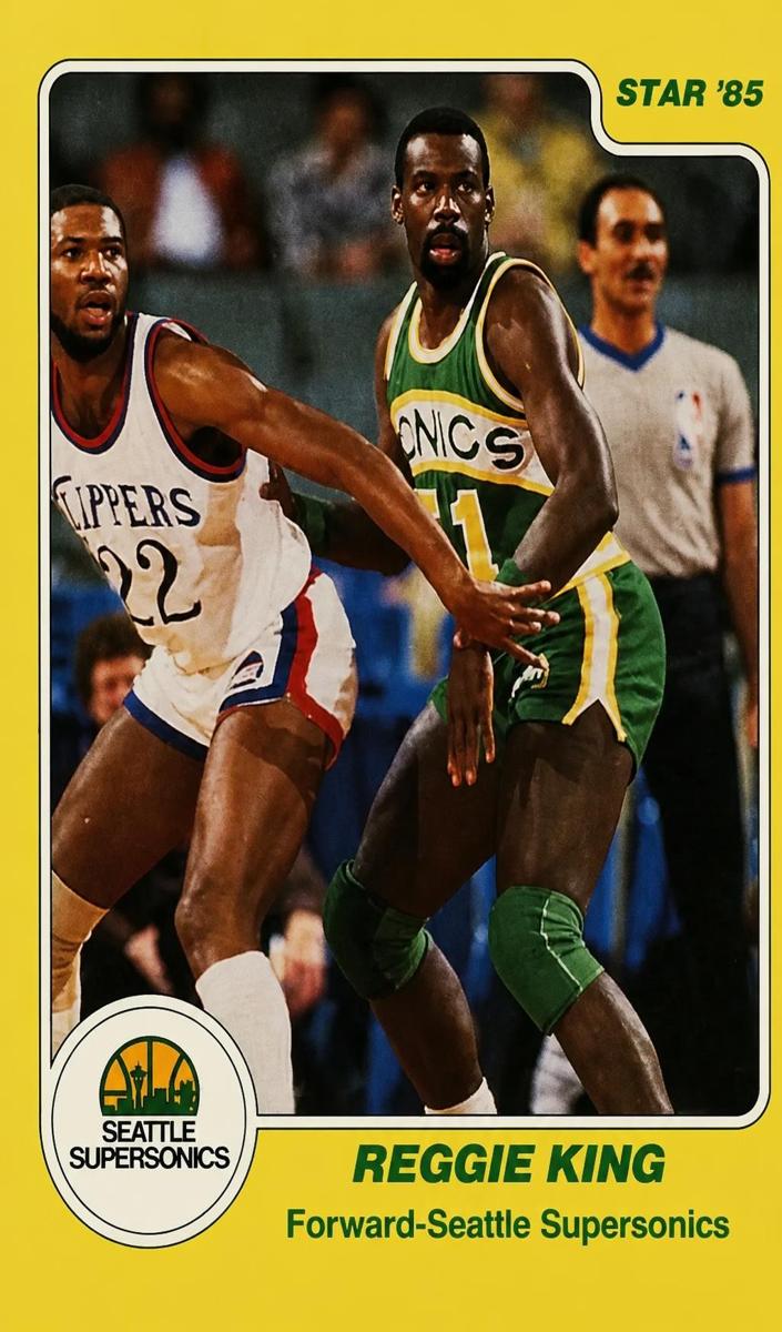 1984 Reggie King #117