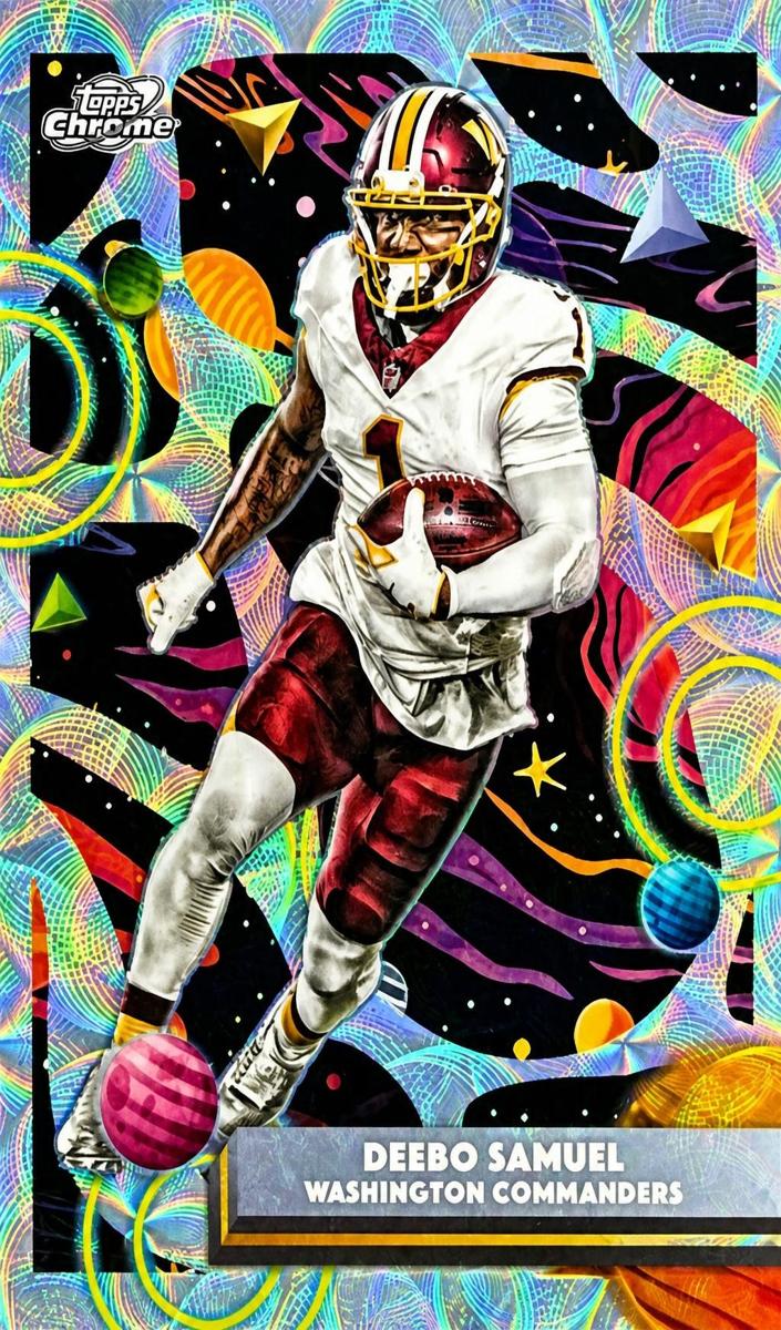 2025 Deebo Samuel [Purple Nebula Refractor] #100
