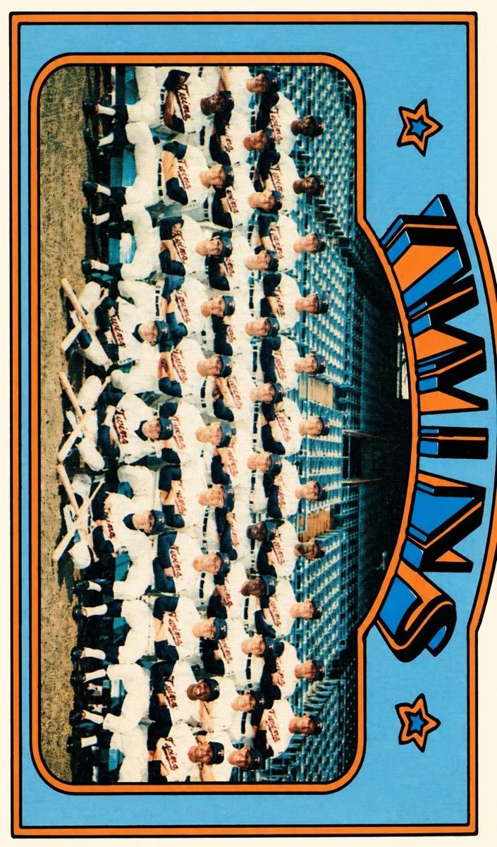 1972 Twins Team #156