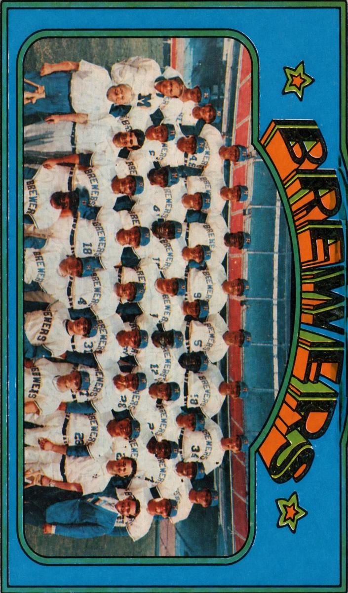1972 Brewers Team #106