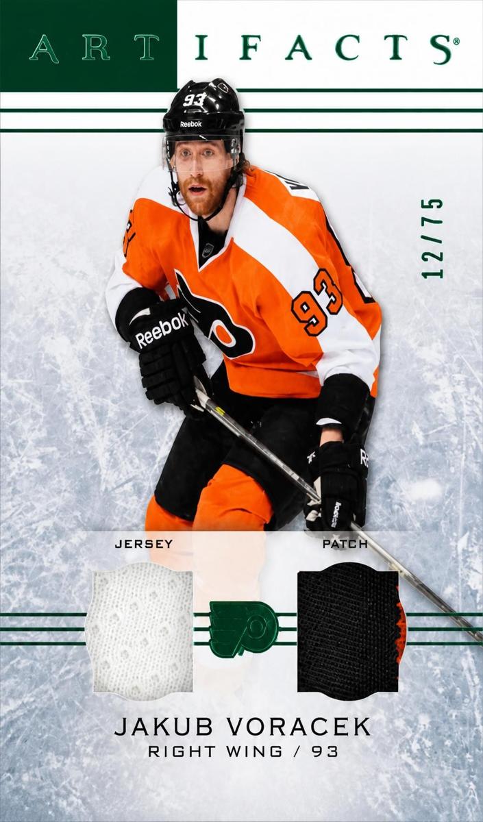 2014 Upper Deck Artifacts Jakub Voracek #37 card