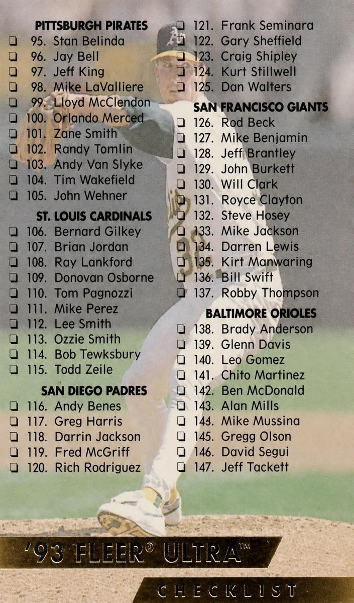 1993 Checklist #299
