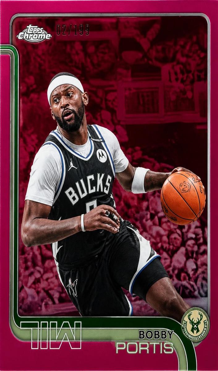 Bobby Portis 2025-26 Topps Chrome Basketball card