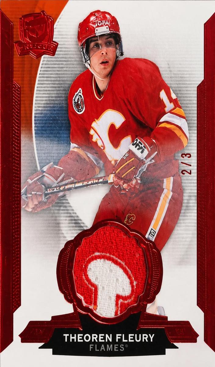2014 Theoren Fleury [Red Foil] #13