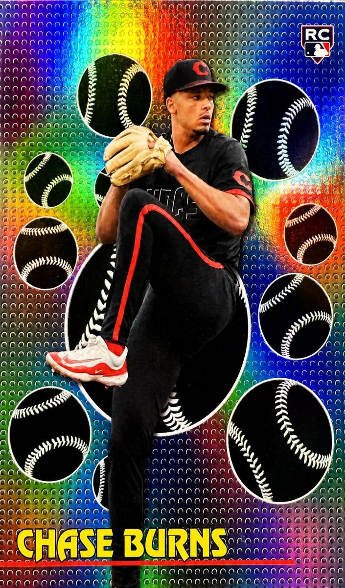 Chase Burns 2026 Topps Titans Of The Game Baseball