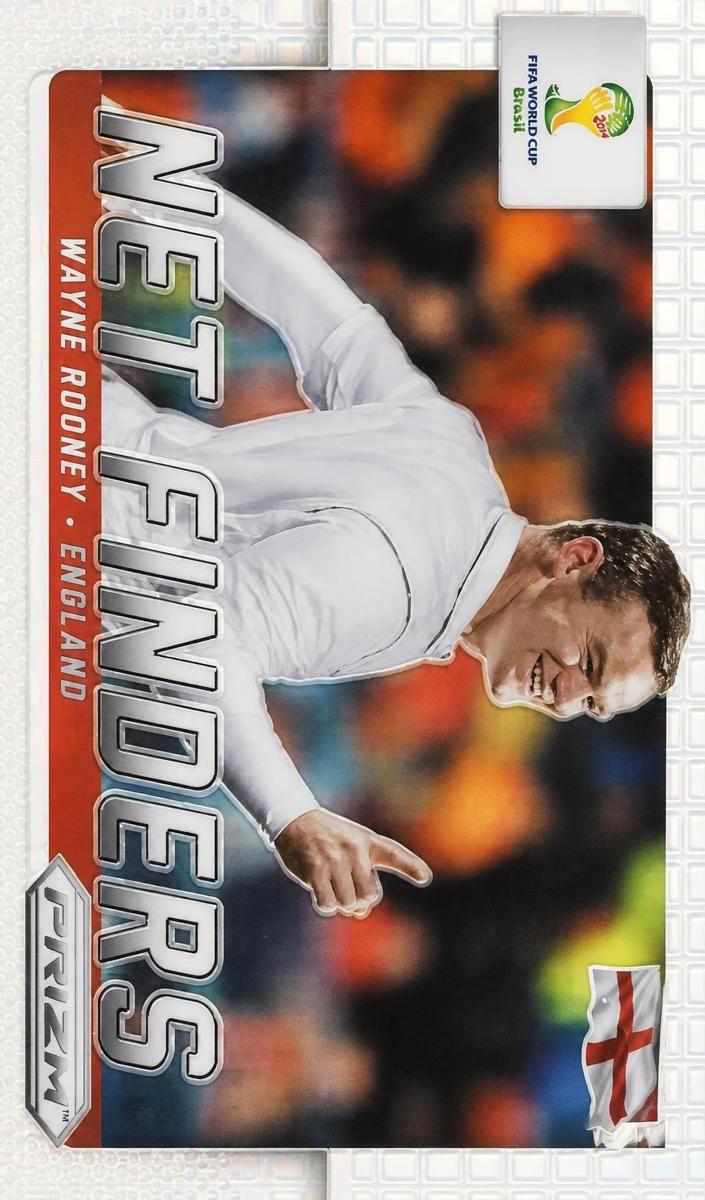 2014 Panini Prizm World Cup Wayne Rooney [Silver] #9 card