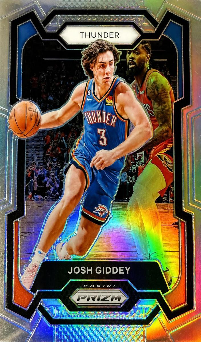 Josh Giddey 2023-24 Prizm Basketball card