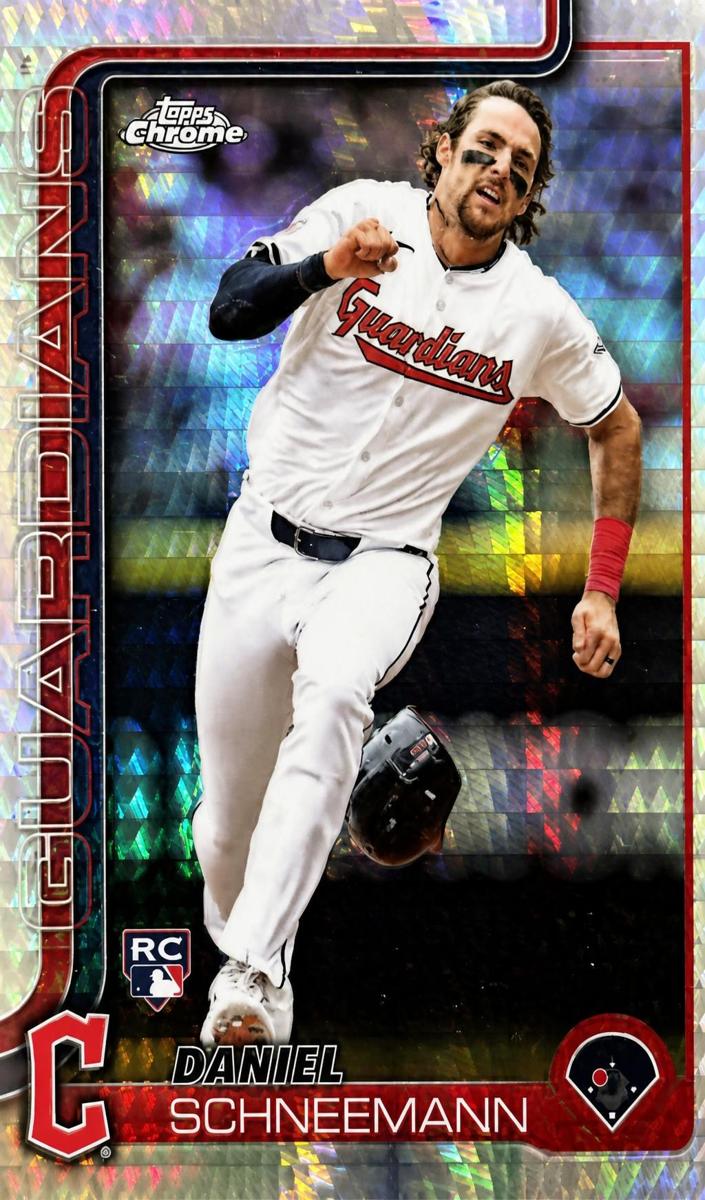 Daniel Schneemann 2025 Topps Chrome Baseball card