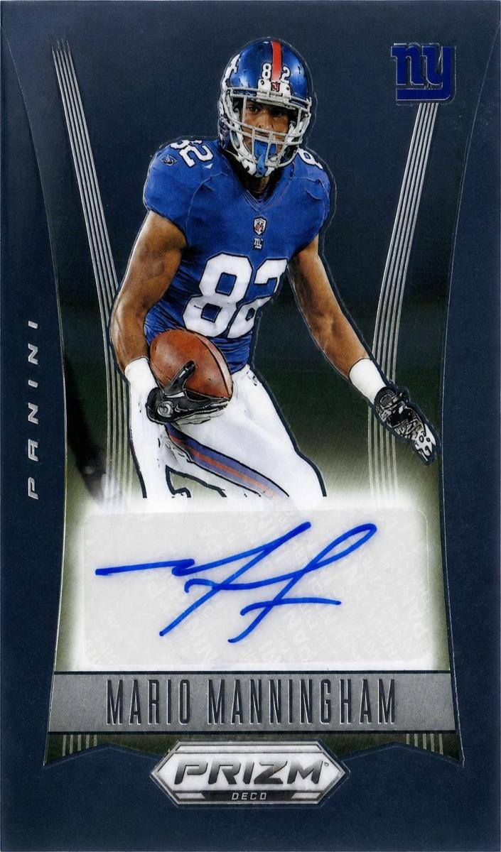 2024 Panini Prizm Deca Mario Manningham #S-MMA card