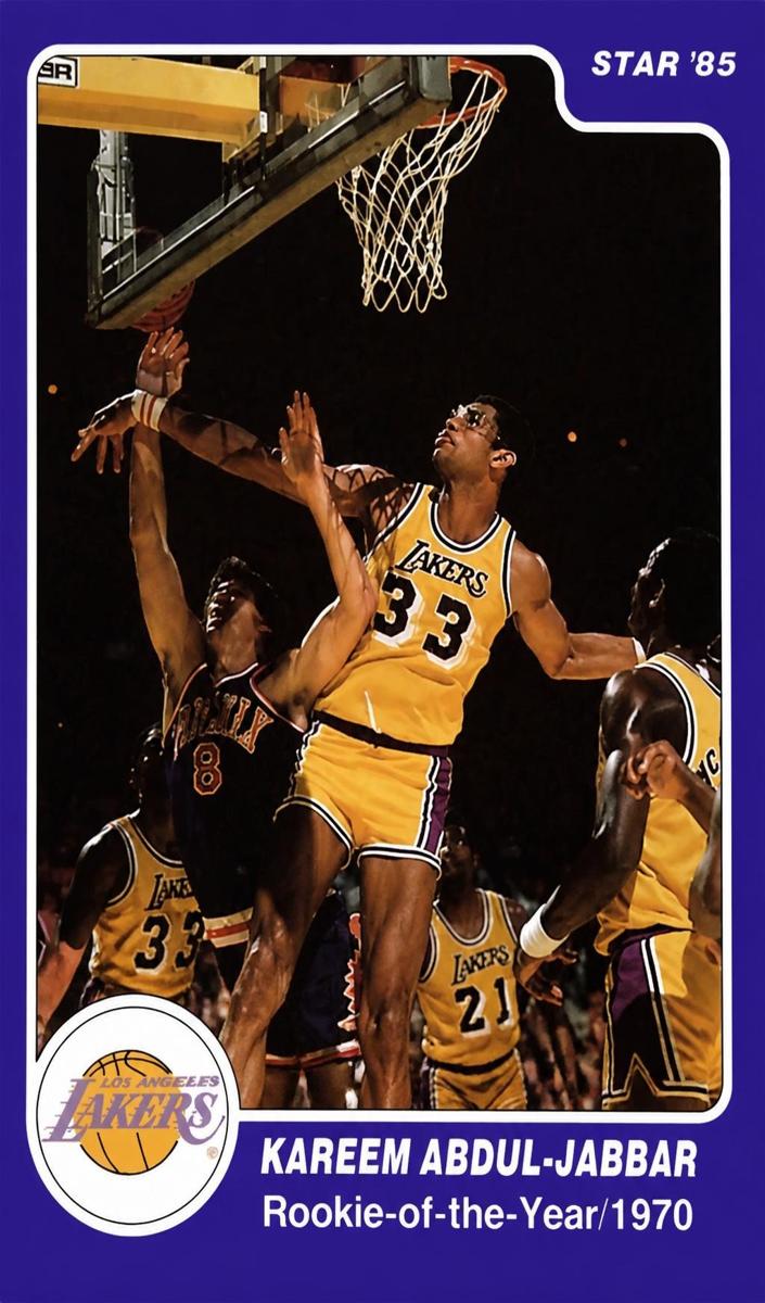 1985 Kareem Abdul-Jabbar #13