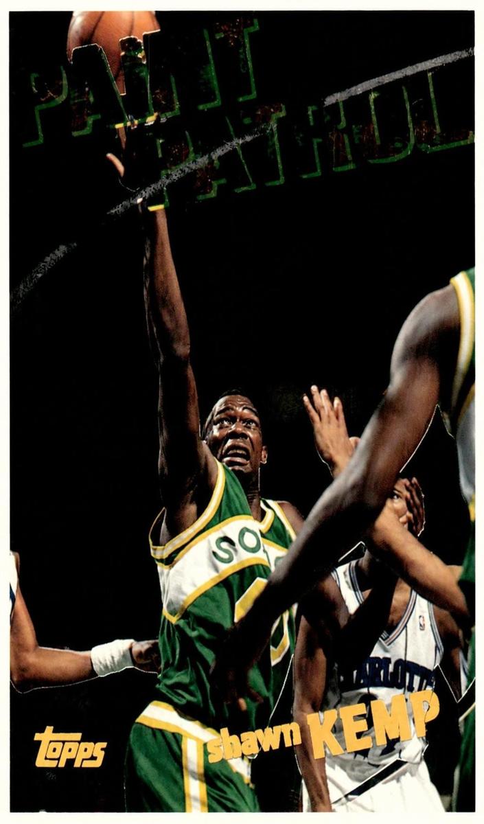 1994 Topps Shawn Kemp #101 card