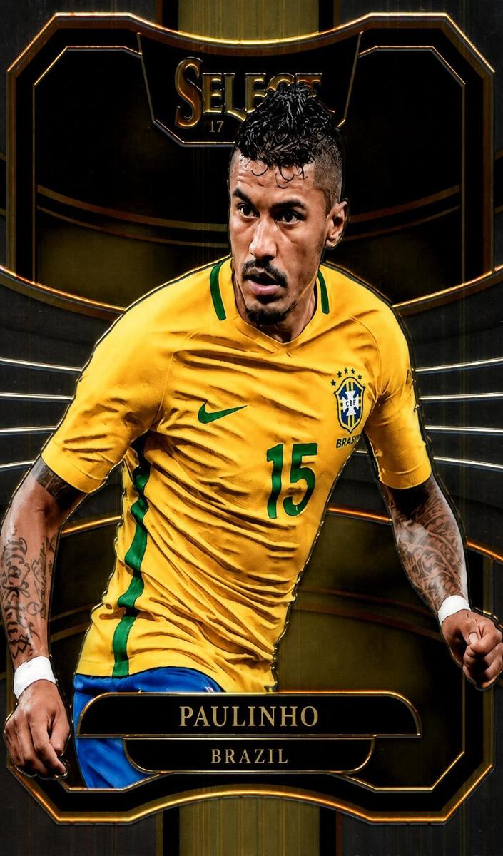 2017 Panini Select Paulinho [Maroon] #44 card