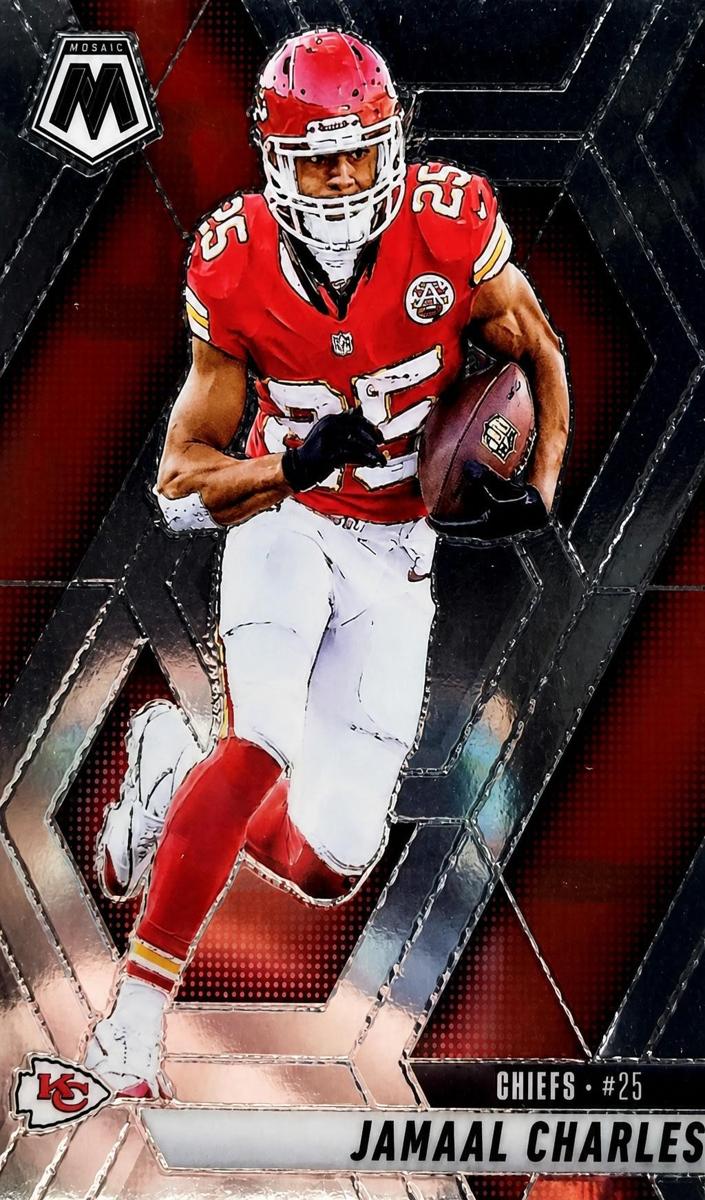 Jamaal Charles 2025 Mosaic Football card