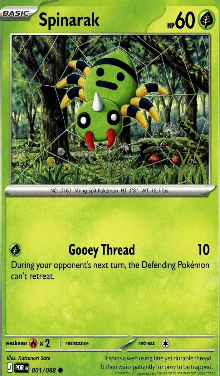 Spinarak 2026 Pokemon Mega Evolution Perfect Order