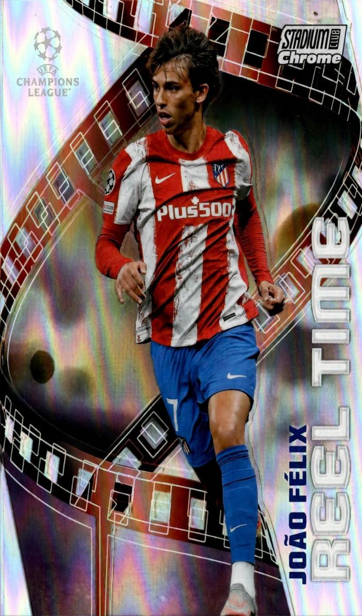 2021 Topps Stadium Club Chrome UEFA Champions League Joao Felix #RT-JF card