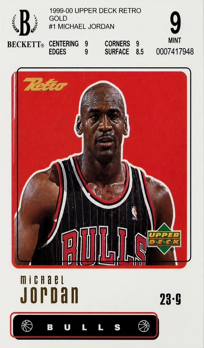 1999 Michael Jordan [Gold] #1