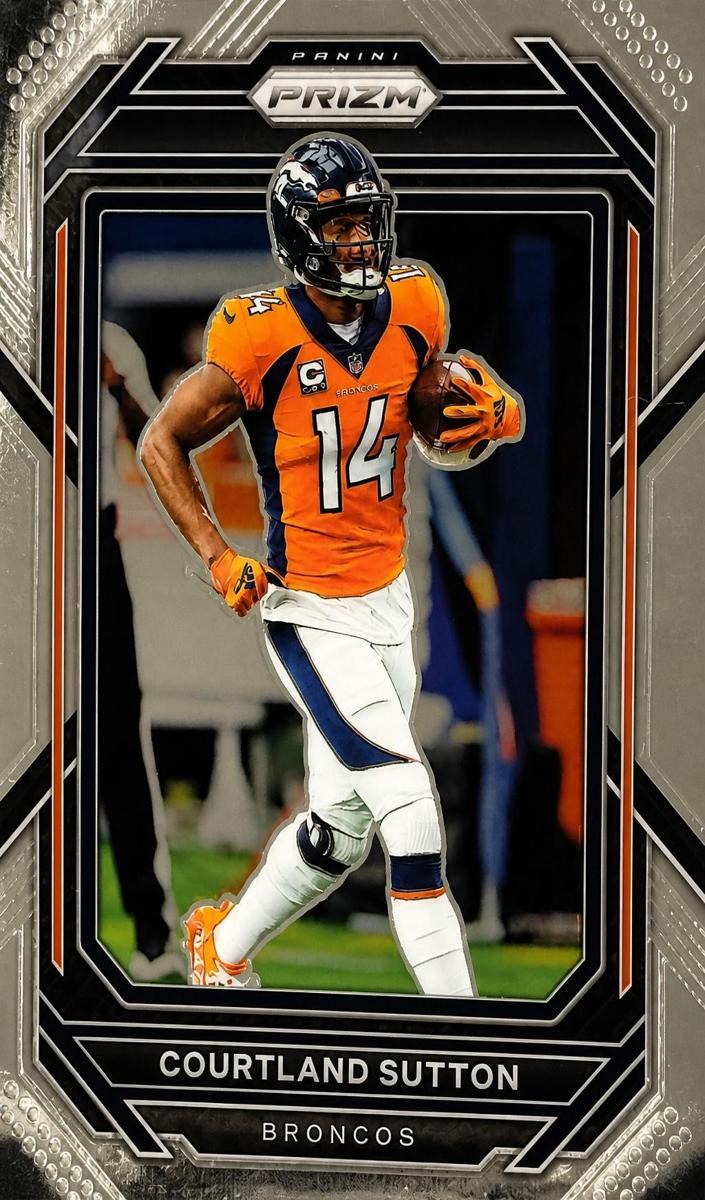 Courtland Sutton 2022 Prizm Football card