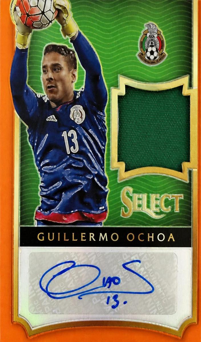 2015 Panini Select Guillermo Ochoa [Red] #13 card